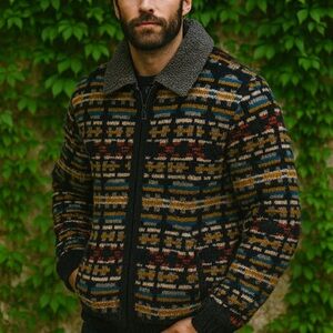 NWT SHERPA ADVENTURE GEAR Kharani Lobsang Sweater Zip Front Fleece, L